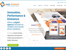 Tablet Screenshot of nealinfotech.com